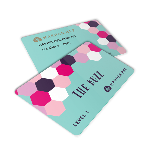 Plastic Membership Card - Harper Bee