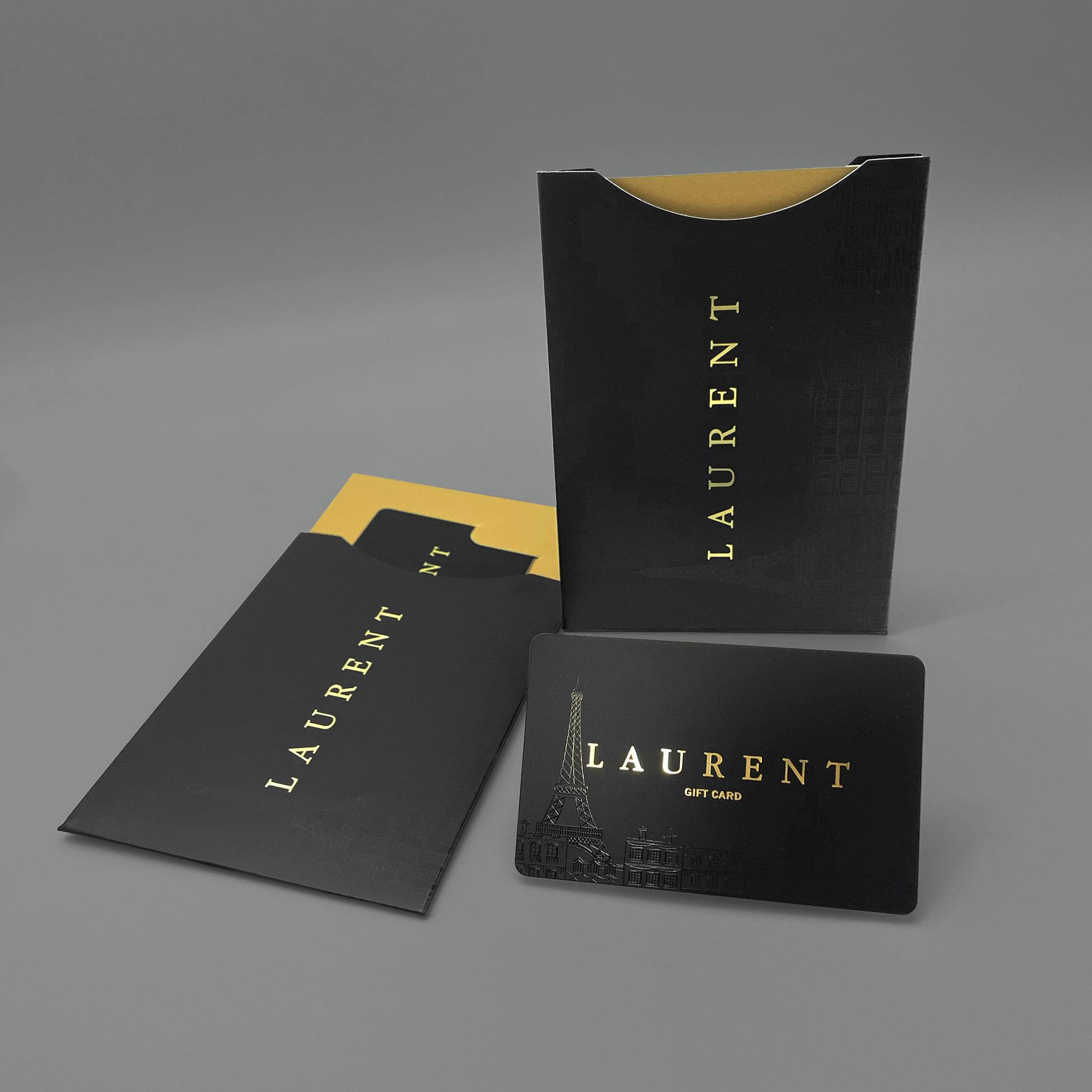 Card Sleeves with Insert (Arch Cutout) - Image 2