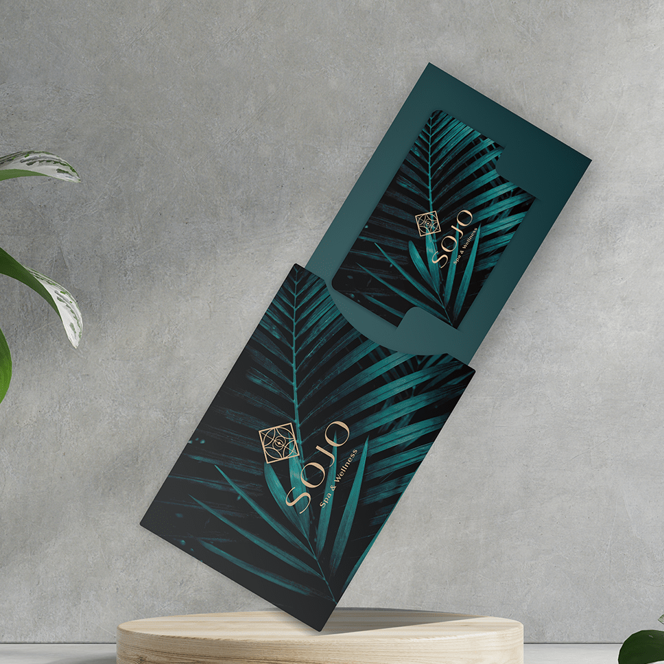 Card Sleeves with Insert (Arch Cutout) - Image 3