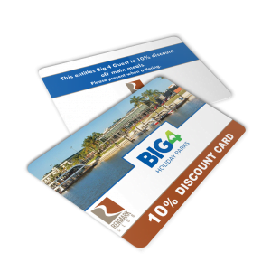 Plastic 10% Discount Card - Big4 Holiday Parks