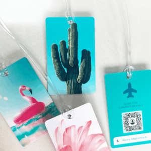 Plastic Luggage Tags