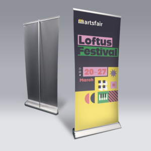 Pull up vinyl banners