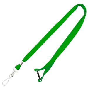 Green Lanyards 15mm