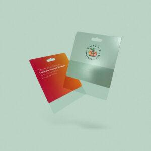 Mini Retail Backing Card