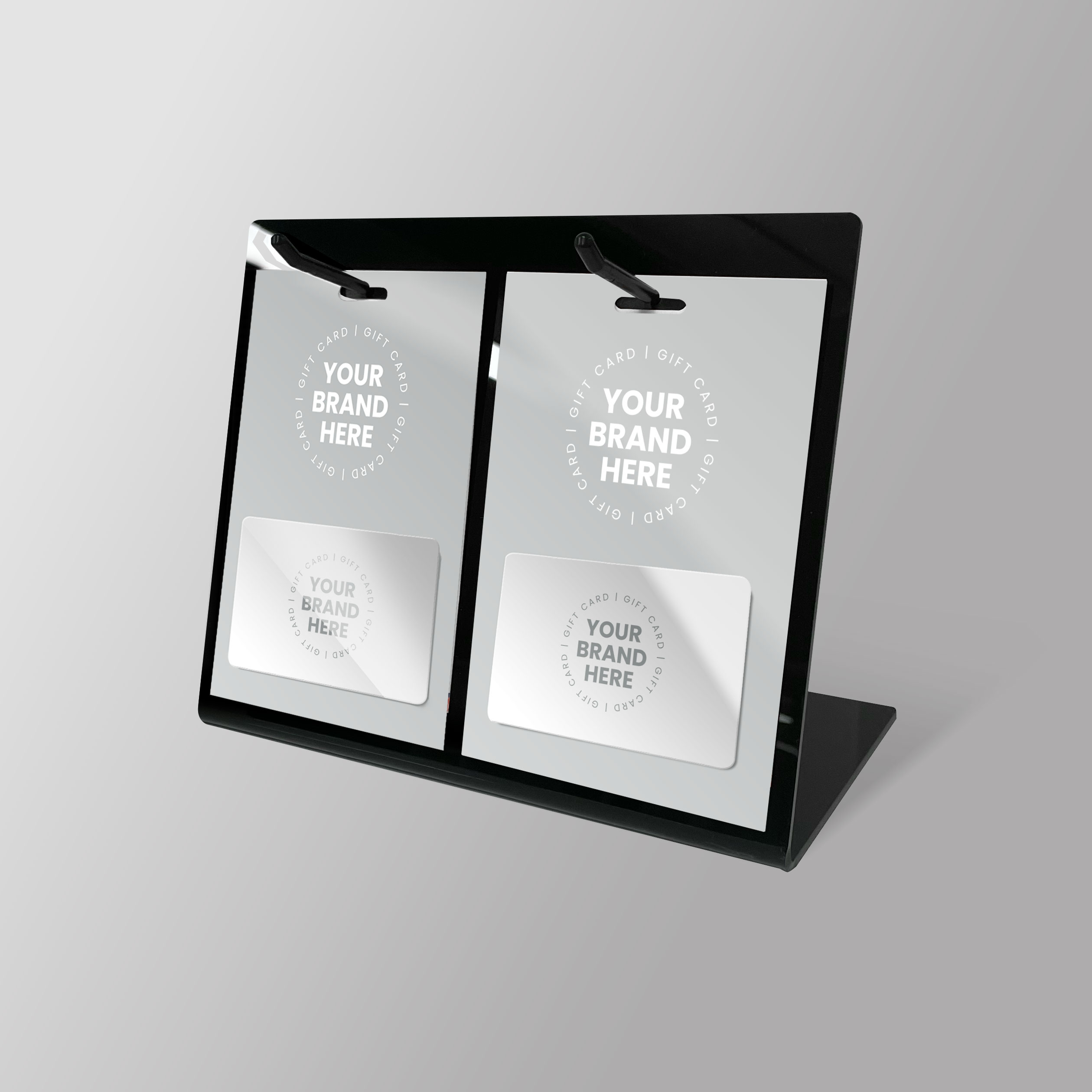 Gift Card Display Stands with Hook - Image 2