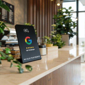NFC Google Review Stands