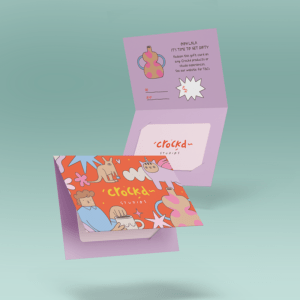 Folded Gift Card Holders