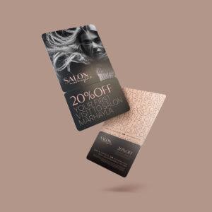 Tear-off Paper Promo Card - Regular