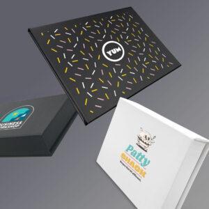 Custom Printed Gift Card Boxes with UV CMYK Print