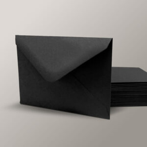 Small Black Envelopes 82 x 113mm