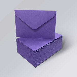 Purple Envelopes 65 x 94mm