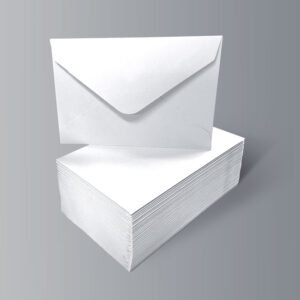 Mini White Envelopes 65 x 94mm